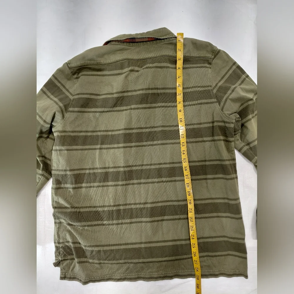 The North Face Green Striped Rugby